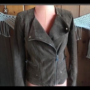 Suede Leather Jacket